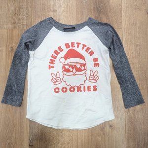 Tiny whales long-sleeve t-shirt size 6